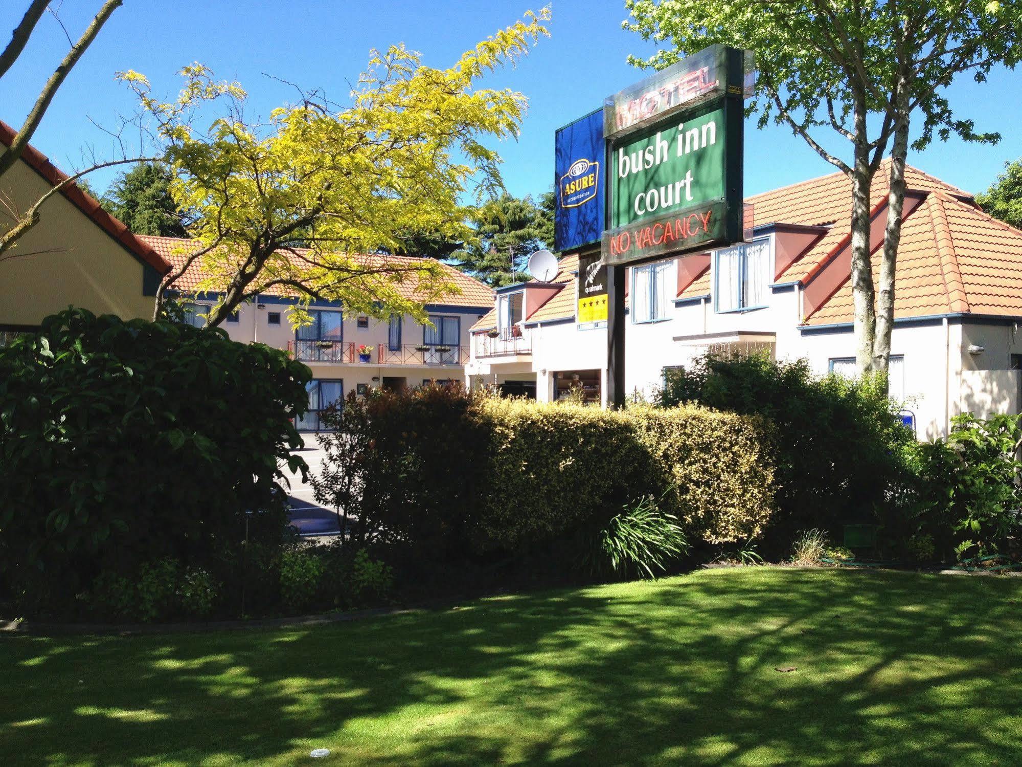 Bush Inn Court Motel Christchurch Exterior photo